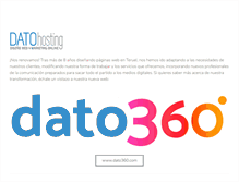 Tablet Screenshot of datohosting.com
